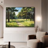 Landscape 239 Canvas Art 60 x 40 cm / Black