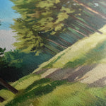 Landscape 239 Canvas Art 60 x 40 cm / Black
