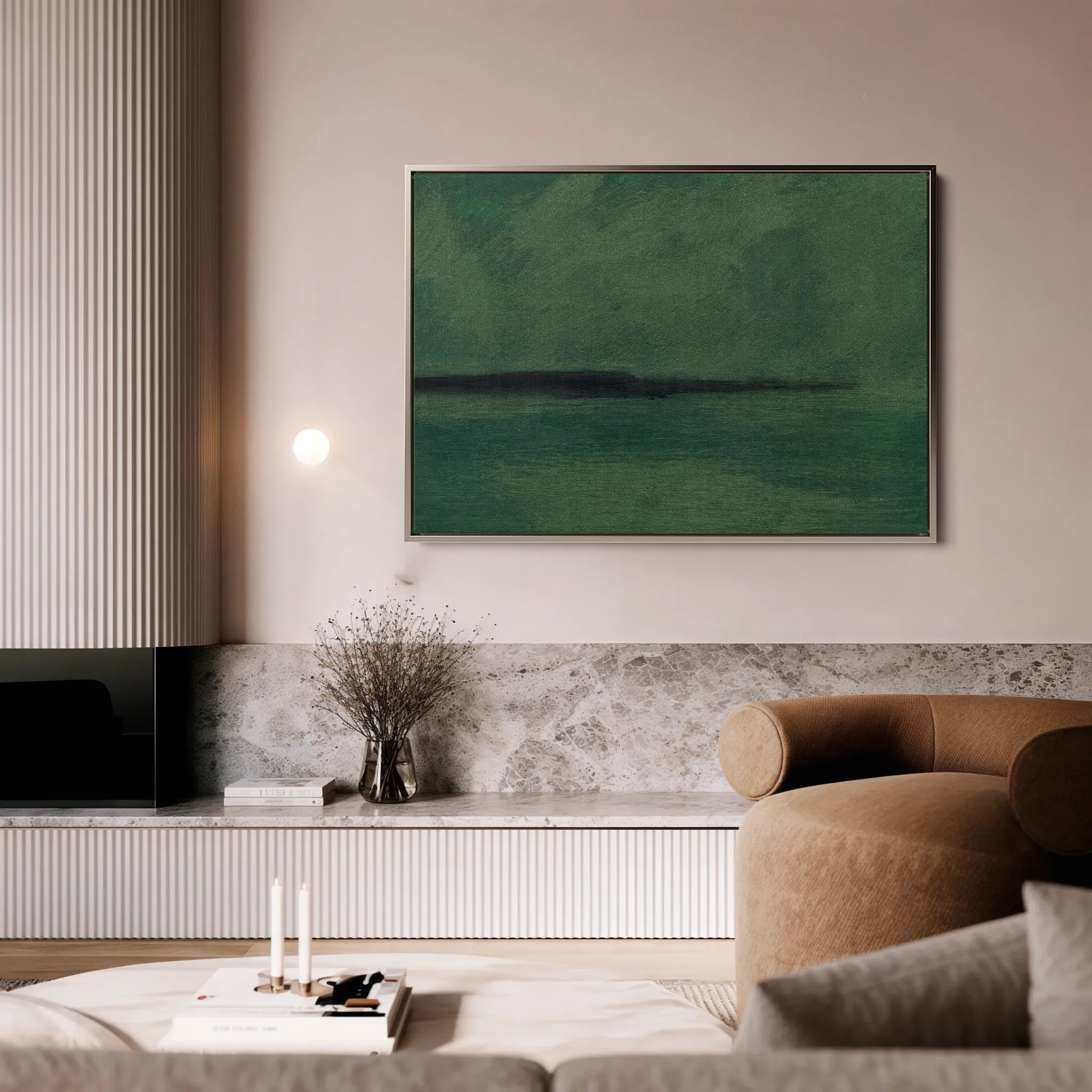 Abstract 240 Canvas Art 60 x 40 cm / Black