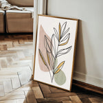 Boho 240 Canvas Art 60 x 40 cm / Black