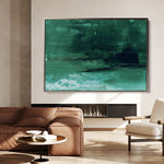 Abstract 241 Canvas Art 60 x 40 cm / Black