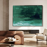 Abstract 241 Canvas Art 60 x 40 cm / Black