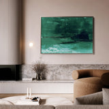 Abstract 241 Canvas Art 60 x 40 cm / Black