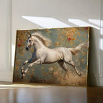 Horses 241 Canvas Art 60 x 40 cm / Black