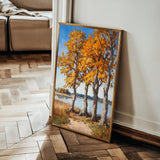 Landscape 241 Canvas Art 60 x 40 cm / Black