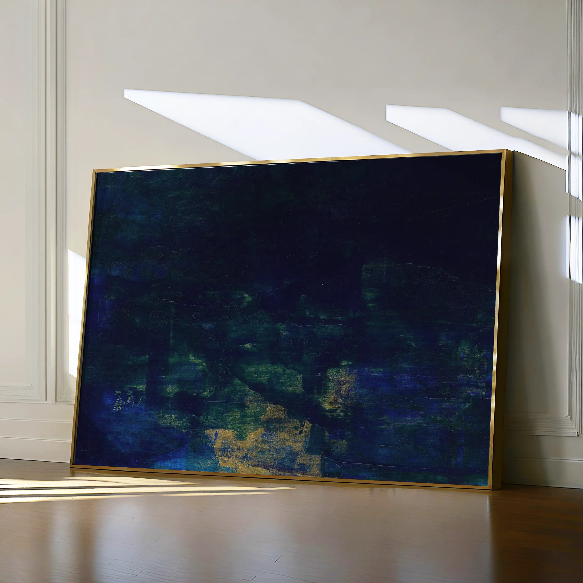 Abstract 242 Canvas Art 60 x 40 cm / Black