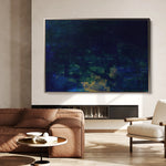 Abstract 242 Canvas Art 60 x 40 cm / Black