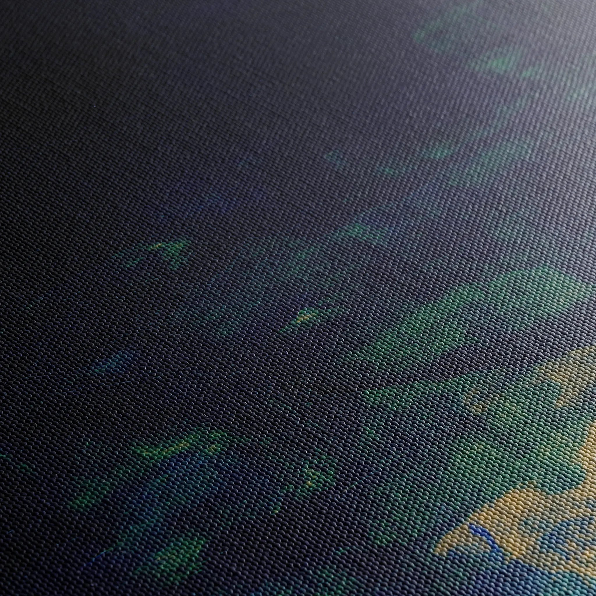 Abstract 242 Canvas Art 60 x 40 cm / Black