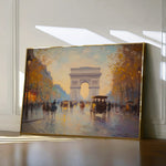Landscape 242 Canvas Art 60 x 40 cm / Black