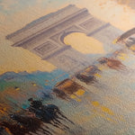 Landscape 242 Canvas Art 60 x 40 cm / Black