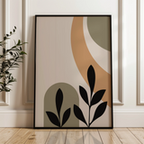 Boho 243 Canvas Art 60 x 40 cm / Black