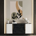 Boho 243 Canvas Art 60 x 40 cm / Black