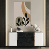 Boho 243 Canvas Art 60 x 40 cm / Black