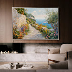 Landscape 243 Canvas Art 60 x 40 cm / Black