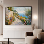 Landscape 243 Canvas Art 60 x 40 cm / Black