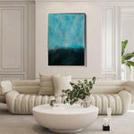 Abstract 244 Canvas Art 60 x 40 cm / Black
