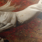 Horses 244 Canvas Art 60 x 40 cm / Black