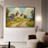 Landscape 244 Canvas Art 60 x 40 cm / Black