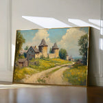 Landscape 244 Canvas Art 60 x 40 cm / Black