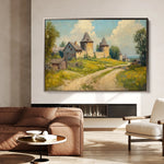 Landscape 244 Canvas Art 60 x 40 cm / Black