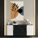 Boho 245 Canvas Art 60 x 40 cm / Black