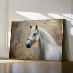 Horses 245 Canvas Art 60 x 40 cm / Black