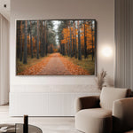 Landscape 245 Canvas Art 60 x 40 cm / Black