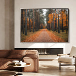 Landscape 245 Canvas Art 60 x 40 cm / Black