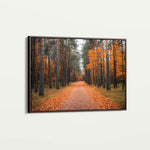 Landscape 245 Canvas Art 60 x 40 cm / Black