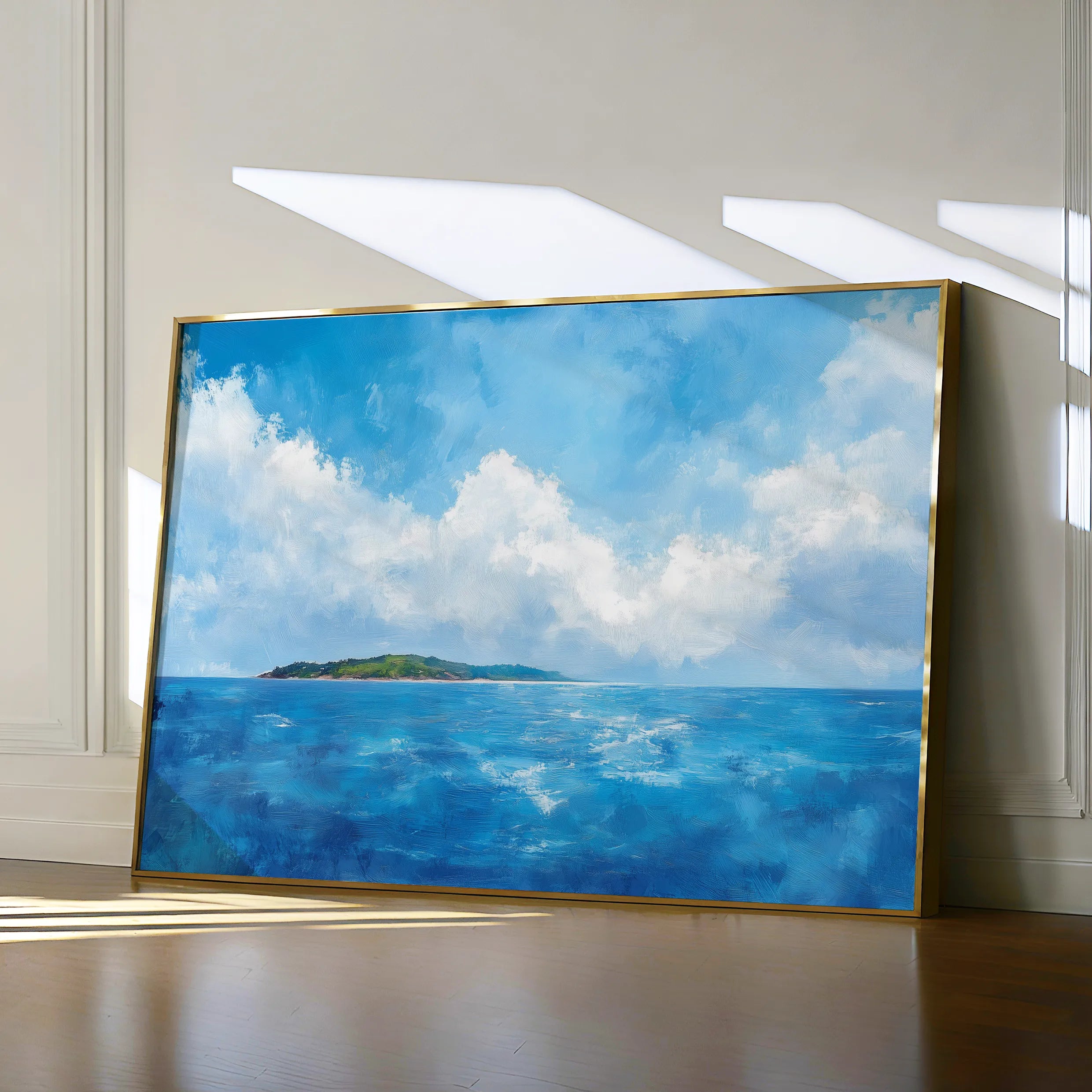 Landscape 246 Canvas Art 60 x 40 cm / Black