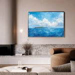Landscape 246 Canvas Art 60 x 40 cm / Black