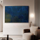Abstract 247 Canvas Art 60 x 40 cm / Black