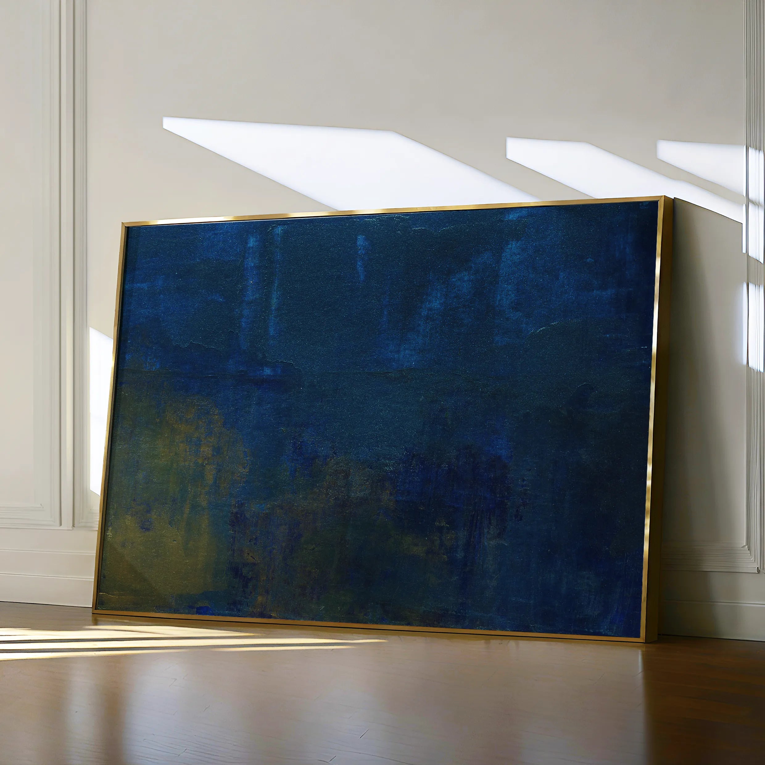 Abstract 247 Canvas Art 60 x 40 cm / Black