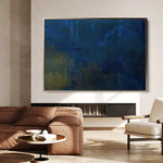 Abstract 247 Canvas Art 60 x 40 cm / Black