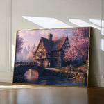 Landscape 247 Canvas Art 60 x 40 cm / Black