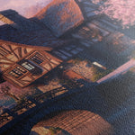 Landscape 247 Canvas Art 60 x 40 cm / Black