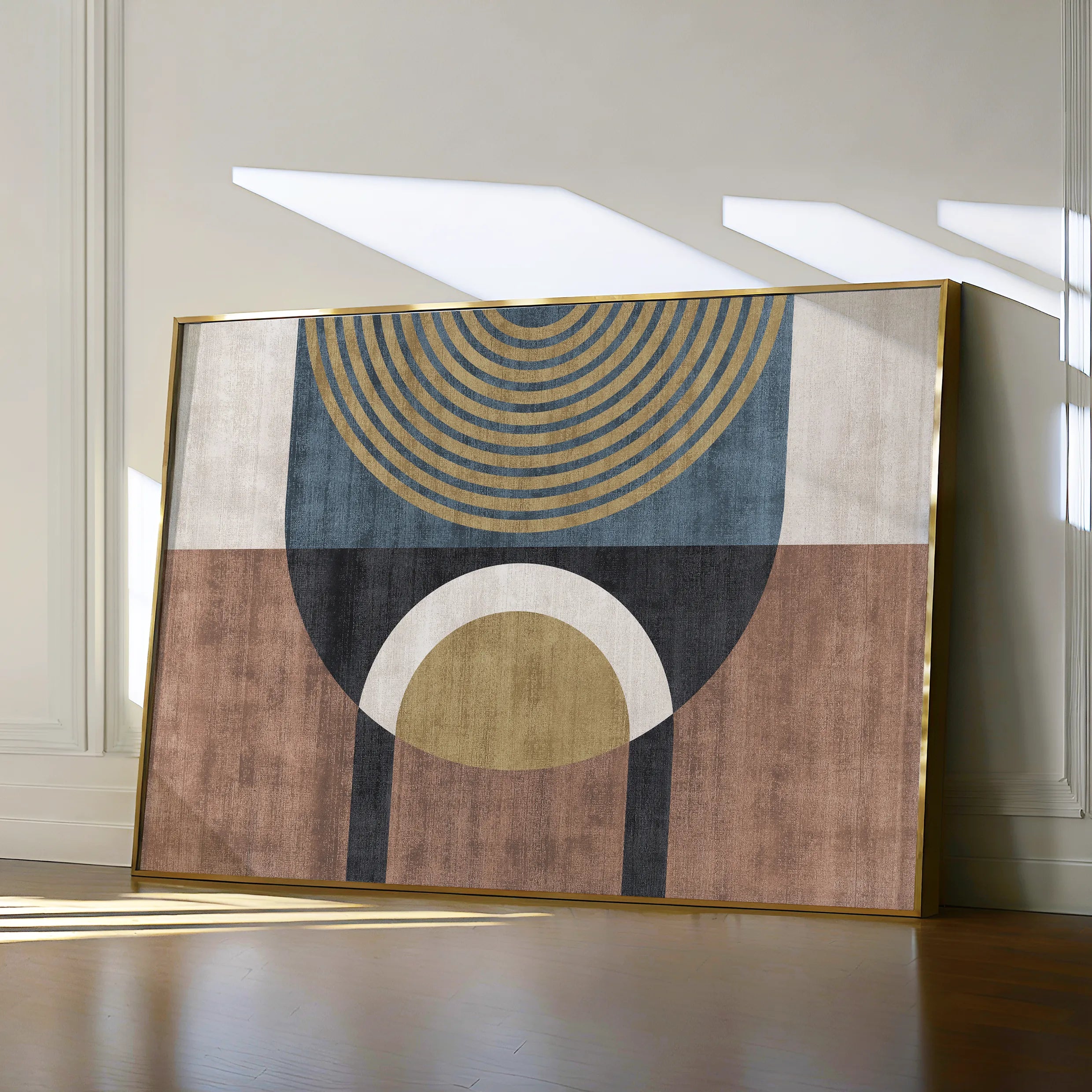 Boho 249 Canvas Art 60 x 40 cm / Black