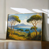 Landscape 250 Canvas Art 60 x 40 cm / Black