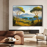 Landscape 250 Canvas Art 60 x 40 cm / Black