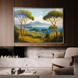 Landscape 250 Canvas Art 60 x 40 cm / Black