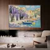Landscape 251 Canvas Art 60 x 40 cm / Black