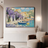 Landscape 251 Canvas Art 60 x 40 cm / Black