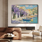 Landscape 251 Canvas Art 60 x 40 cm / Black