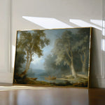 Landscape 252 Canvas Art 60 x 40 cm / Black