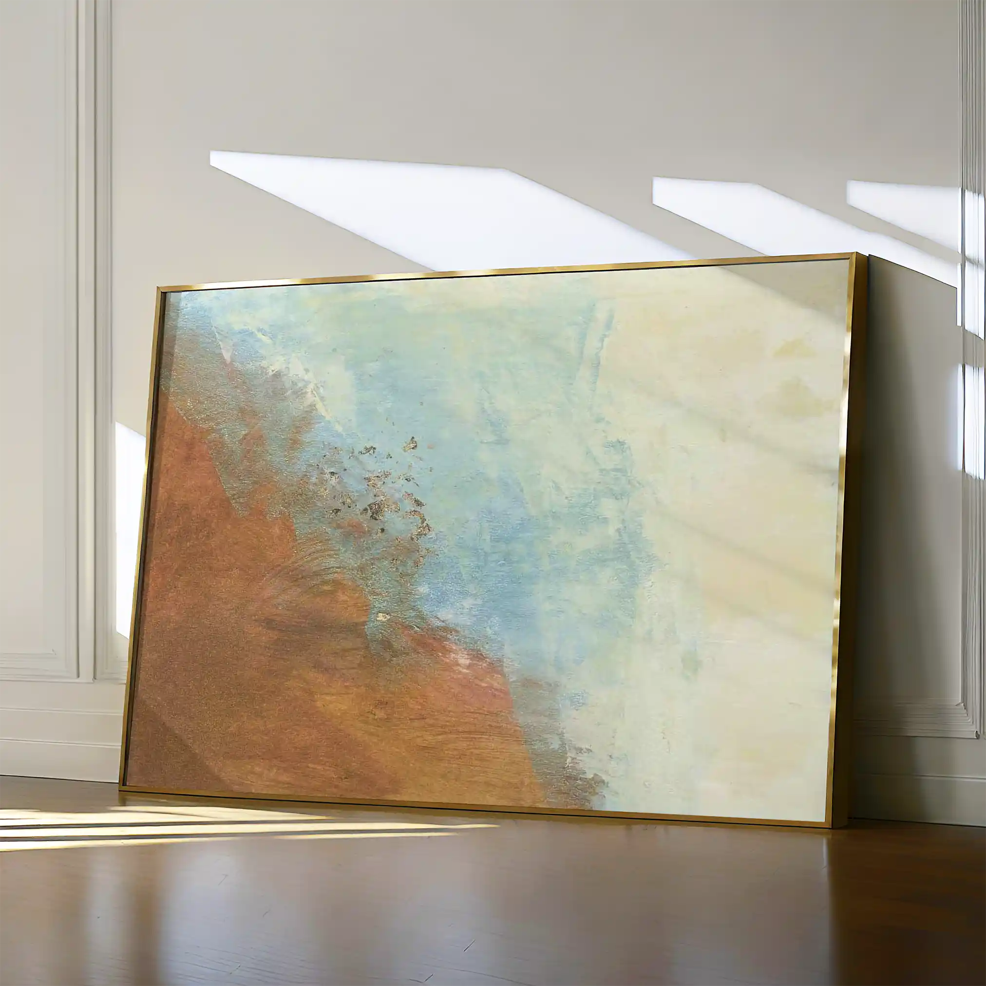 Abstract 253 Canvas Art 60 x 40 cm / Black
