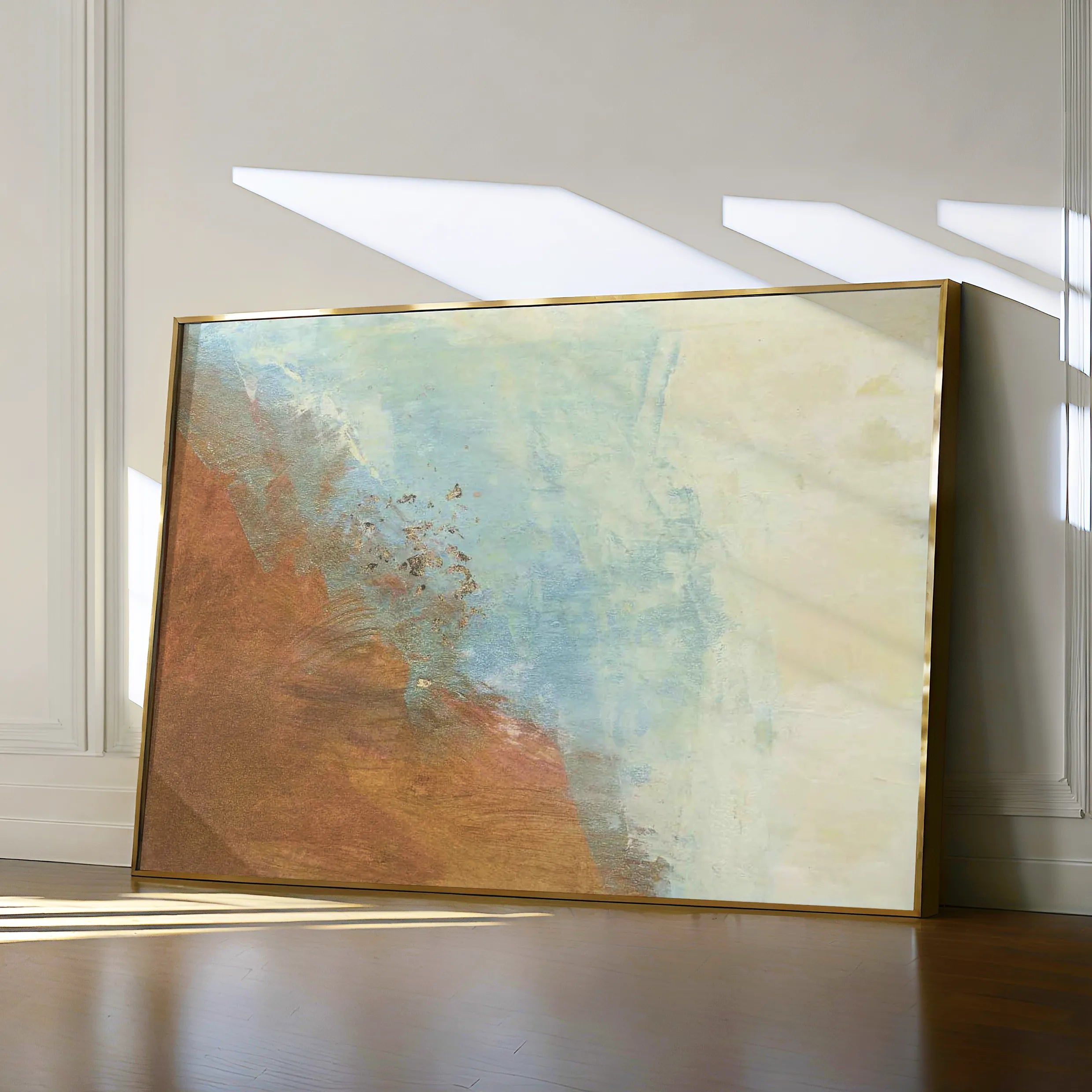 Abstract 253 Canvas Art 60 x 40 cm / Black