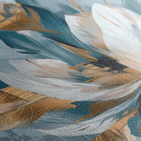 Floral 253 Canvas Art 60 x 40 cm / Black