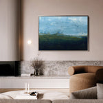 Abstract 254 Canvas Art 60 x 40 cm / Black