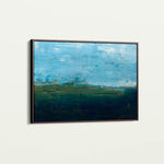 Abstract 254 Canvas Art 60 x 40 cm / Black