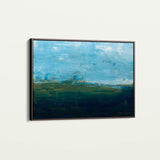 Abstract 254 Canvas Art 60 x 40 cm / Black